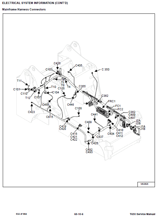 Bobcat T630 Loader Service Manual