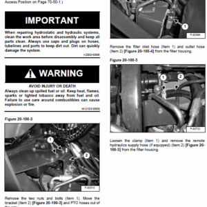 Bobcat 5610 Toolcat Utility Vehicle Service Manual