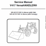 Bobcat V417 VersaHANDLER Telescopic Service Manual