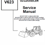 Bobcat V623 VersaHANDLER Telescopic Service Manual