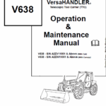 Bobcat V638 VersaHANDLER Telescopic Service Manual