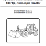 Bobcat T3571 and T3571L Telescopic Handler Service Manual