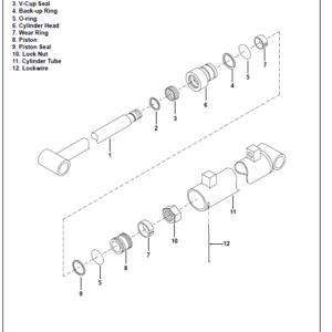 Bobcat 6TB, 7TB, 8TB Backhoe Tractor Service Manual