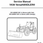 Bobcat V638 VersaHANDLER Telescopic Service Manual