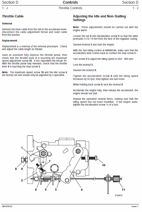 JCB 1CX, 208S Backhoe Loader Service Manual