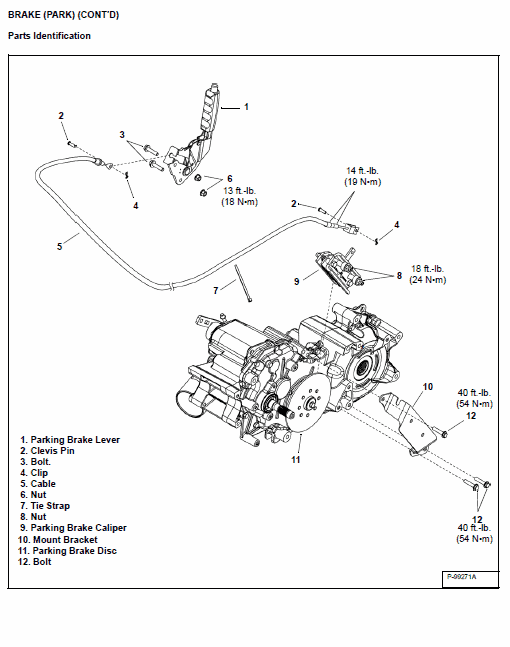 Bobcat 3200 Utility Vehicle Service Manual