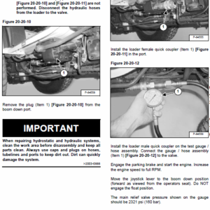 Bobcat CT120 Compact Tractor Service Manual