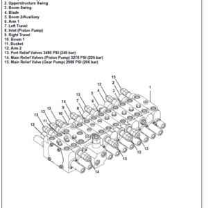 Bobcat E60 Compact Excavator Repair Service Manual