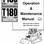 Bobcat T180 Turbo, T180 Turbo High Flow Loaders Service Manual