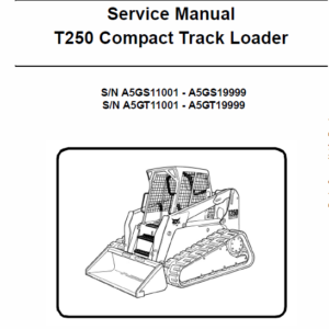 Bobcat T250 Loader Service Manual