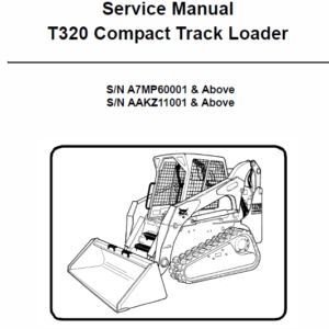 Bobcat T320 Loader Service Manual