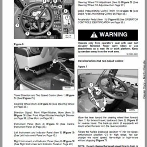 Bobcat T40140, T40170, T40180 Telescopic Handler Service Repair Manual - Image 9