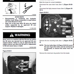 Bobcat A220 Skid-Steer Loader Service Manual