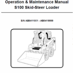Bobcat S100 Skid-Steer Loader Service Manual