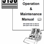 Bobcat S130 Skid-Steer Loader Service Manual