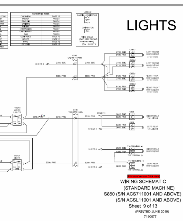 Bobcat S850 Skid-Steer Loader Service Manual