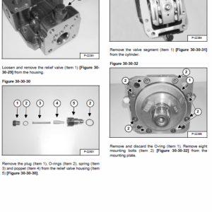 Bobcat T2556 and T2566 Telescopic Handler Service Manual