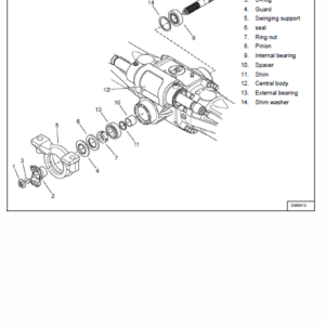 Bobcat TR35160, TR45190, TR50210, TR40250 Telescopic Service Manual