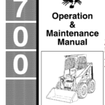 Bobcat 700, 720, 721 and 722 Skid-Steer Loader Service Manual