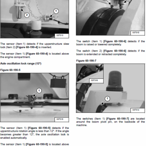 Bobcat TR35160, TR45190, TR50210, TR40250 Telescopic Service Manual