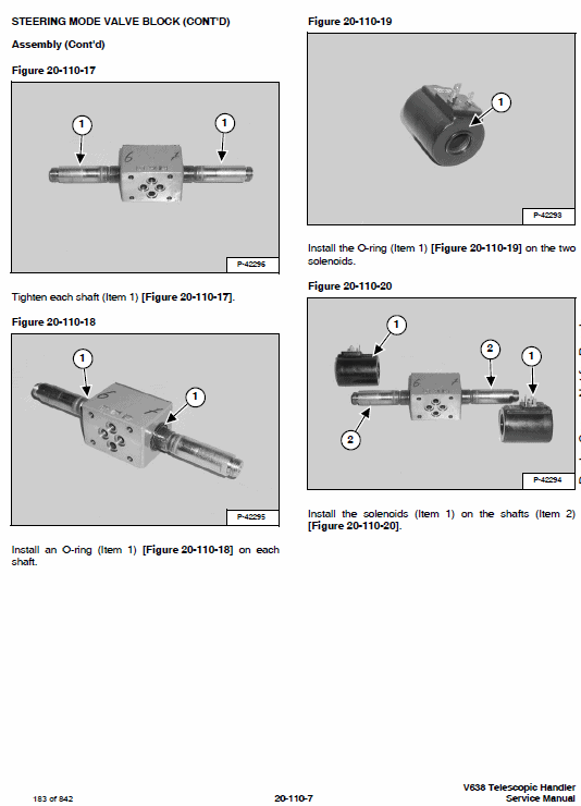 Bobcat V638 VersaHANDLER Telescopic Service Manual