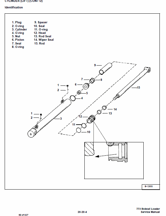 Bobcat 773 G-series Skid-Steer Loader Service Manual