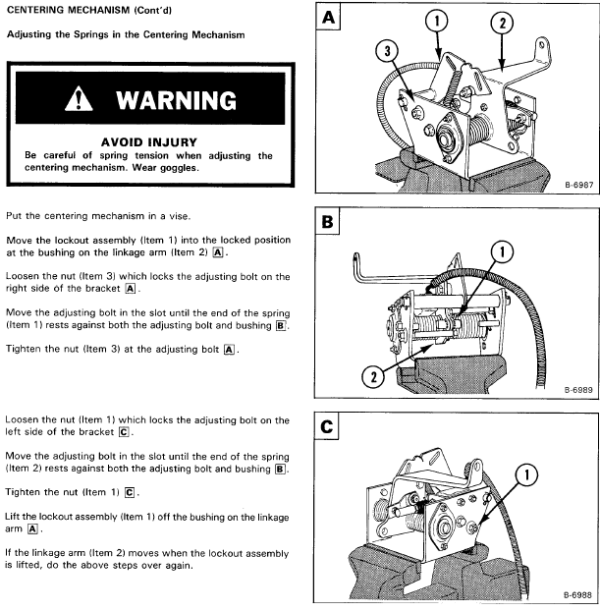 Bobcat 1600 Loader Service Manual