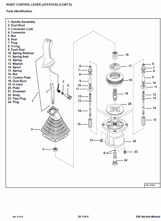 Bobcat E80 Compact Excavator Repair Service Manual