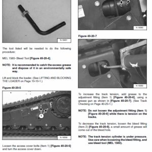 Bobcat T200 Loader Service Manual