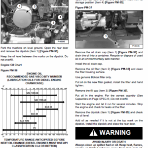 Bobcat T320 Loader Service Manual