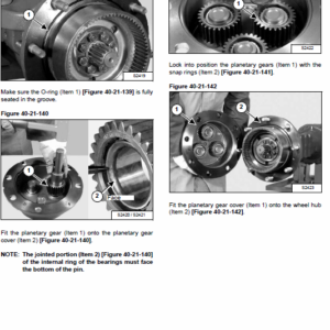 Bobcat T2556 and T2566 Telescopic Handler Service Manual