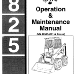 Bobcat 825 Skid-Steer Loader Service Manual