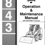 Bobcat 843 and 843B Skid-Steer Loader Service Manual