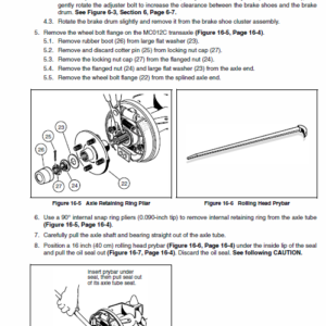 Bobcat 2100 and 2100s Utility Vehicle Service Manual