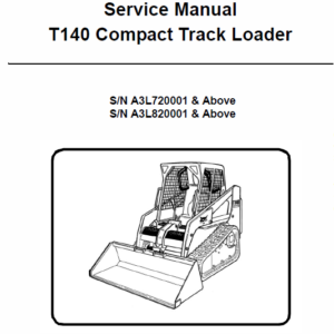 Bobcat T140 Compact Loader Service Manual