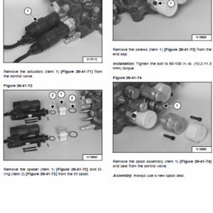 Bobcat T300 Turbo, T300 Turbo High Flow Service Manual