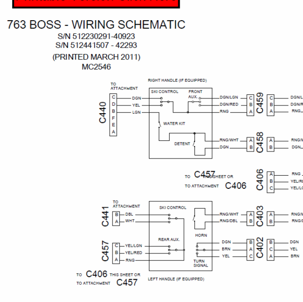 Bobcat 763 and 763HF Skid-Steer Loader Service Manual