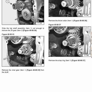 Bobcat CT225, CT230 and CT235 Compact Tractor Service Manual