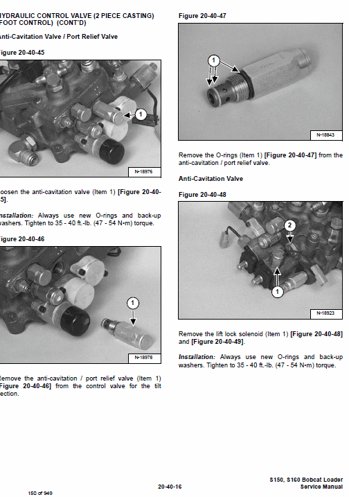 Bobcat S150 and S160 Skid-Steer Loader Service Manual