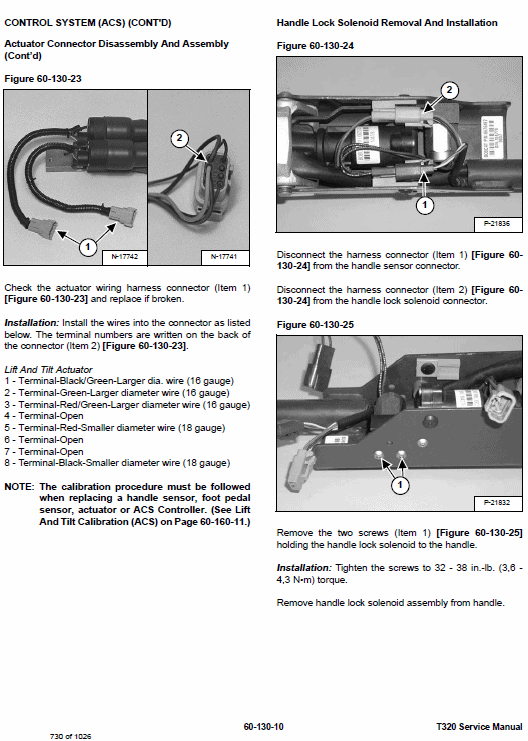 Bobcat T320 Loader Service Manual