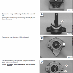 Bobcat 863 and 863H Skid-Steer Loader Service Manual