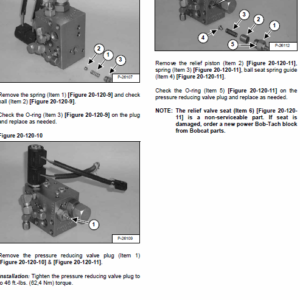 Bobcat T190 Turbo and Turbo High Flow Track Loader Service Manual