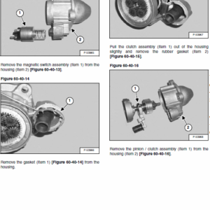 Bobcat V518 VersaHANDLER Telescopic Service Manual