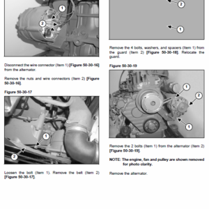 Bobcat ZX75 and ZX125 Excavator Service Manual