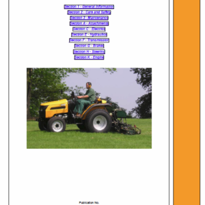 JCB 331, 335 HST Tractor Service Manual