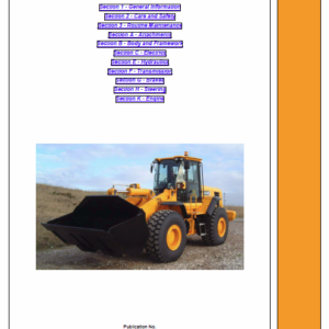 JCB 446, 456 Wheeled Loader Shovel Service Manual