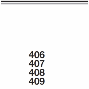 JCB 406, 407, 408, 409 Wheeled Loader Shovel Service Manual