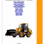 JCB 406, 409 Wheeled Loader Shovel Tier 2/3 Deutz Service Manual
