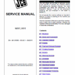 Jcb 10tft, 9tft Site Dumper Thwaites Service Manual