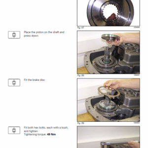 JCB AGCO OEM Transmission ML180 T702 Manual